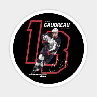 Johnny Gaudreau Columbus Offset Magnet